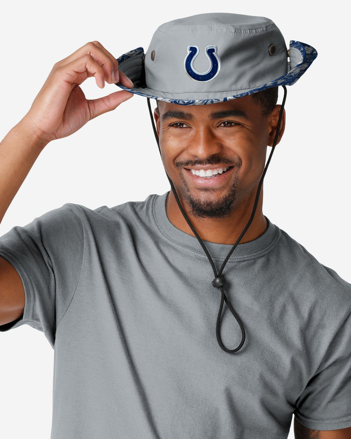 Indianapolis Colts Solid Hybrid Boonie Hat FOCO - FOCO.com