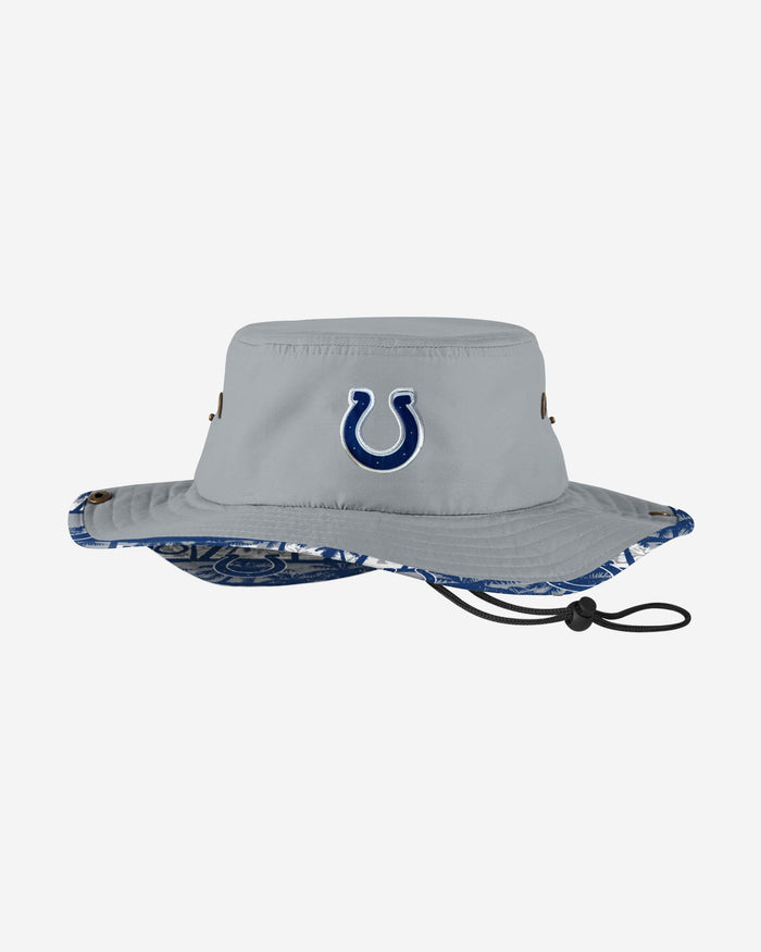 Indianapolis Colts Solid Hybrid Boonie Hat FOCO - FOCO.com