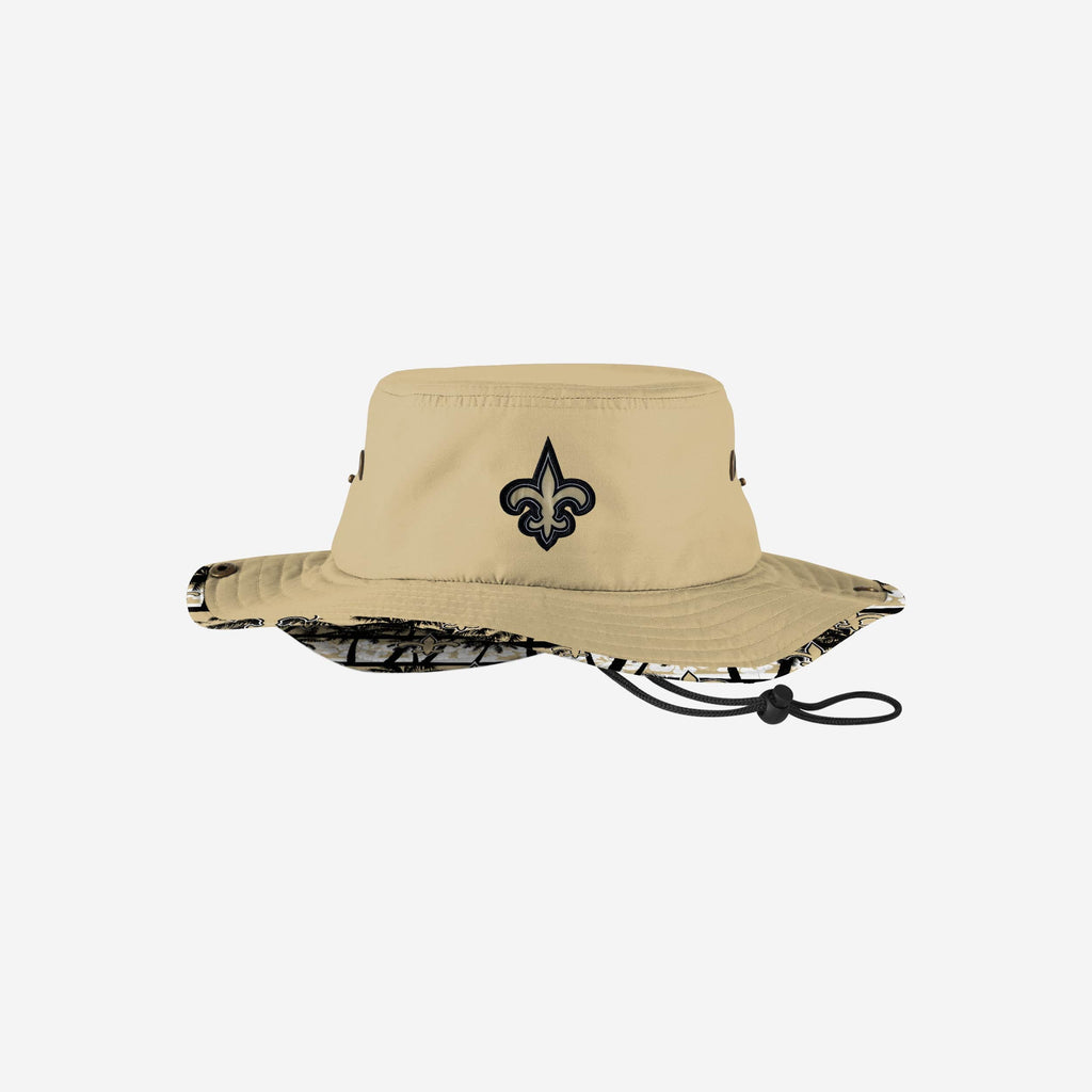 New Orleans Saints Solid Hybrid Boonie Hat FOCO - FOCO.com