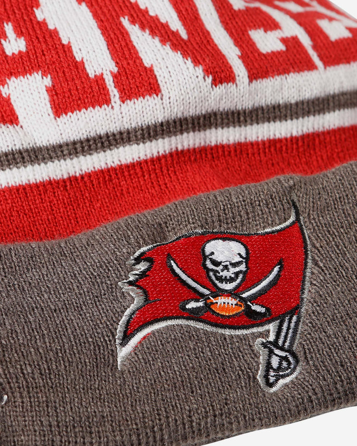 Tampa Bay Buccaneers Snow Stealer Light Up Beanie FOCO - FOCO.com
