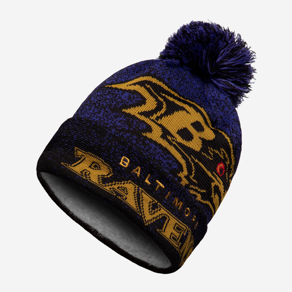 Baltimore Ravens Matrix Beanie FOCO - FOCO.com