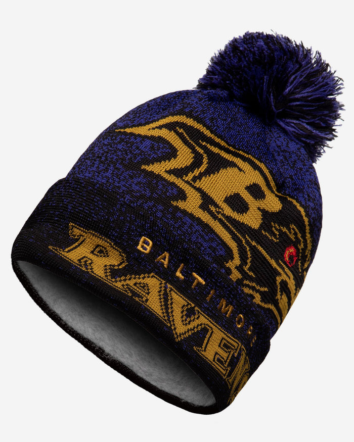 Baltimore Ravens Matrix Beanie FOCO - FOCO.com