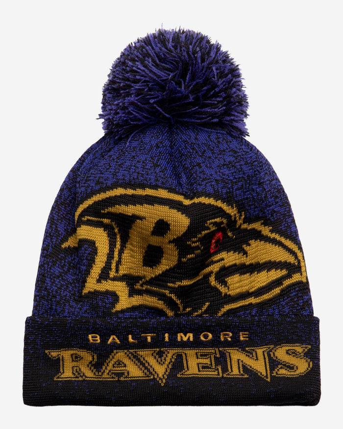 Baltimore Ravens Matrix Beanie FOCO - FOCO.com