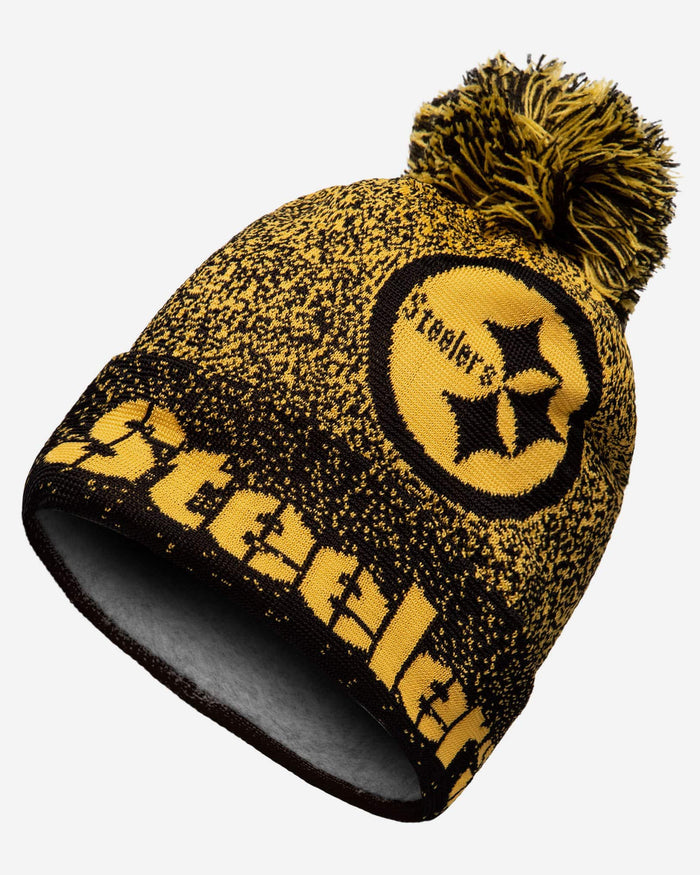 Pittsburgh Steelers Matrix Beanie FOCO - FOCO.com