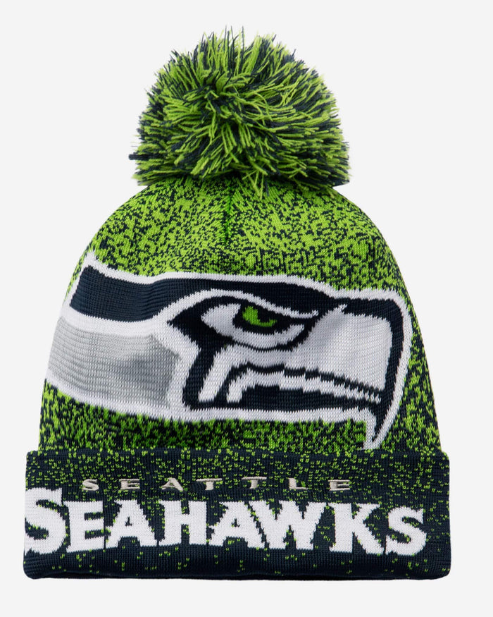 Seattle Seahawks Matrix Beanie FOCO - FOCO.com