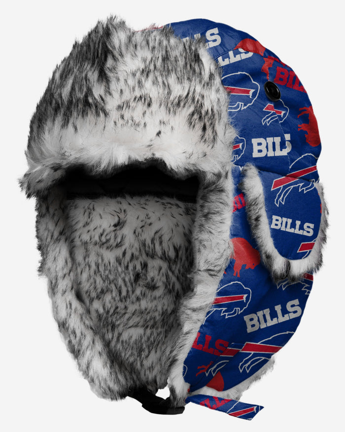 Buffalo Bills Repeat Print Trapper Hat FOCO - FOCO.com