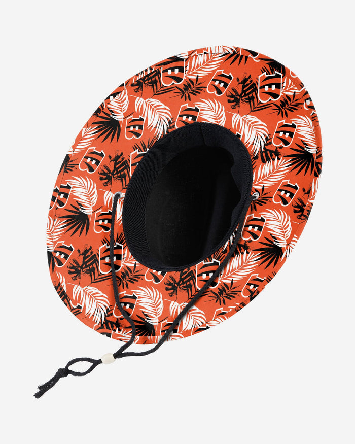 Cincinnati Bengals Team Color Straw Hat FOCO - FOCO.com