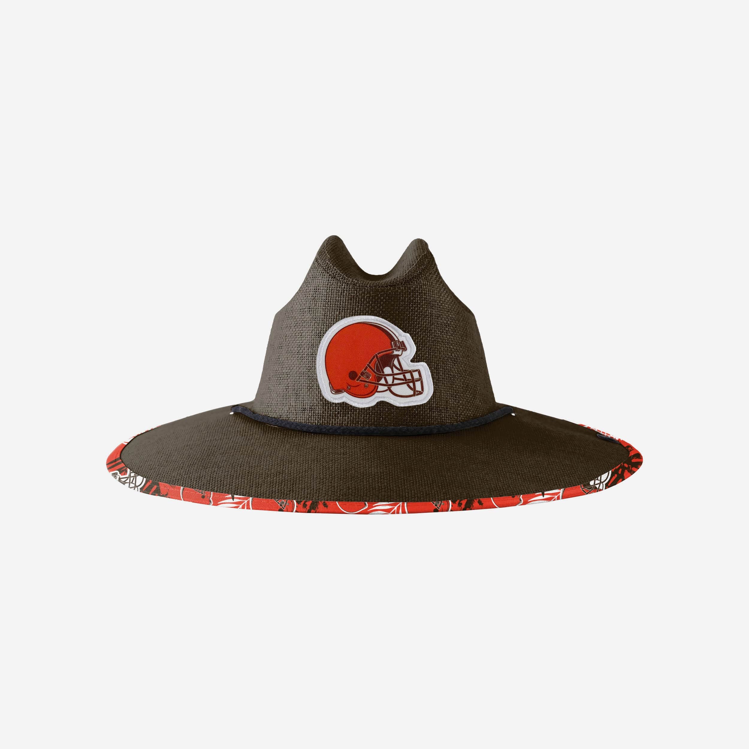 Cleveland Browns Team Color Straw Hat FOCO
