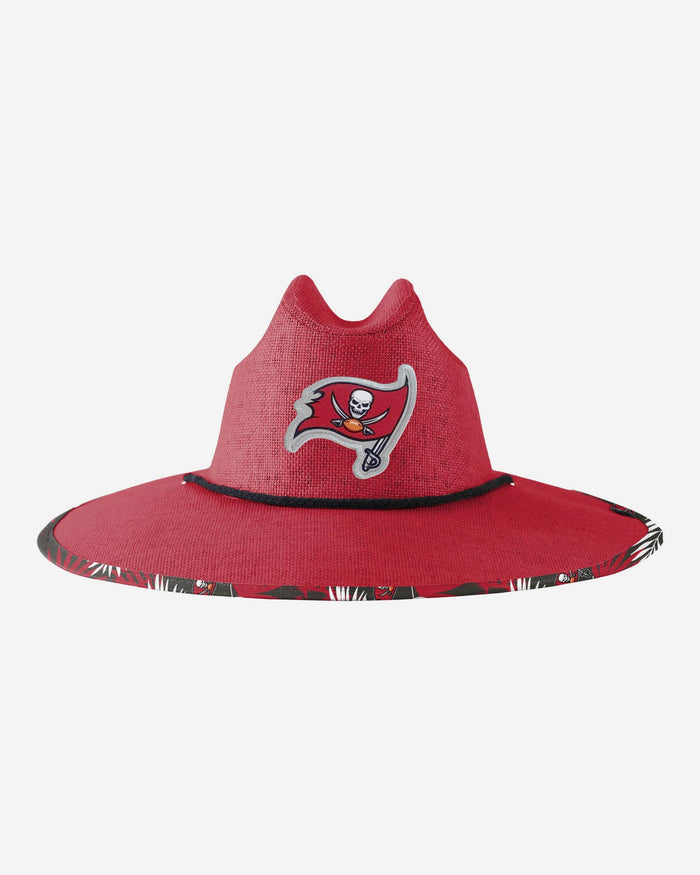 Tampa Bay Buccaneers Team Color Straw Hat FOCO - FOCO.com