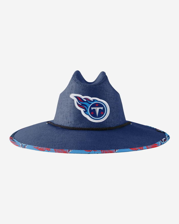 Tennessee Titans Team Color Straw Hat FOCO - FOCO.com