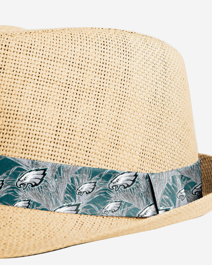 Philadelphia Eagles Trilby Straw Hat FOCO - FOCO.com