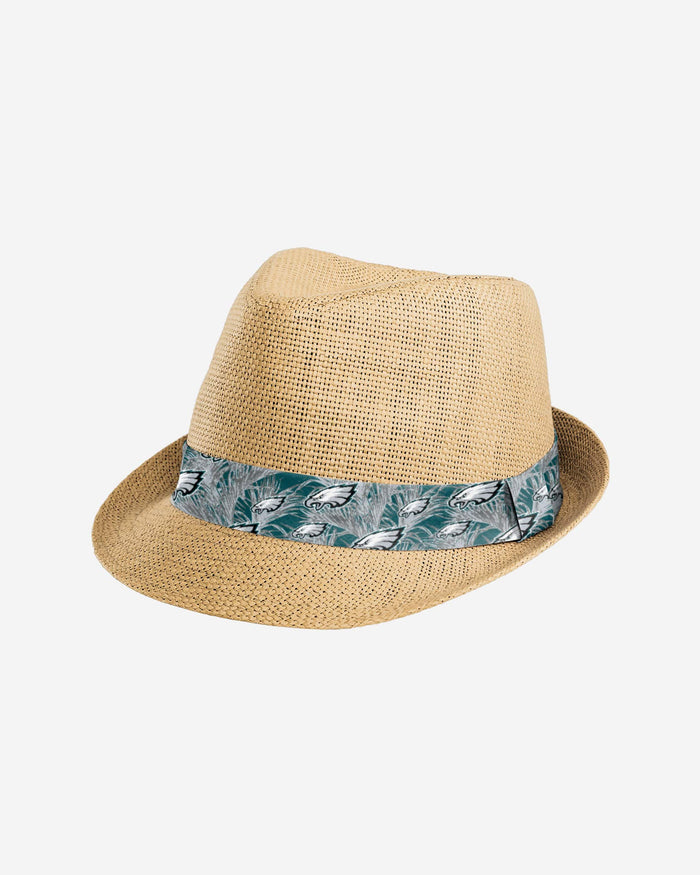 Philadelphia Eagles Trilby Straw Hat FOCO - FOCO.com