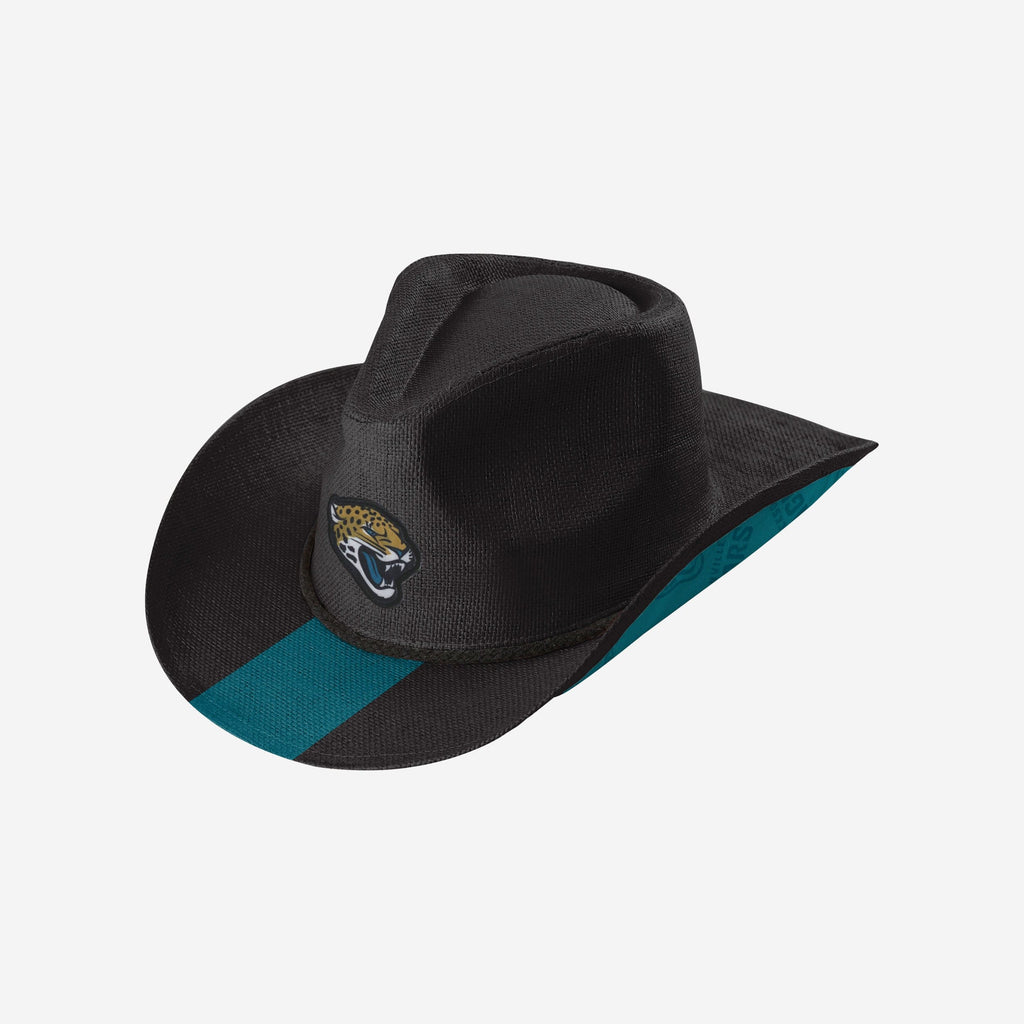 Jacksonville Jaguars Team Stripe Cowboy Hat FOCO - FOCO.com