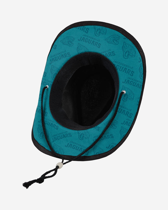 Jacksonville Jaguars Team Stripe Cowboy Hat FOCO - FOCO.com