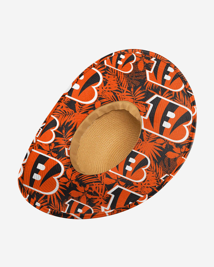 Cincinnati Bengals Womens Floral Straw Hat FOCO - FOCO.com