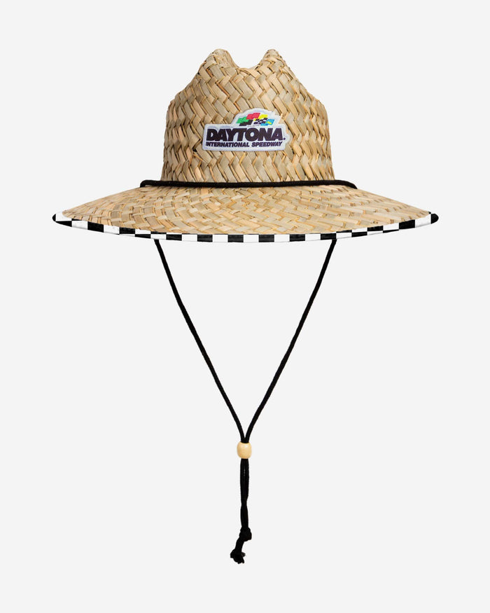NASCAR Daytona 500 Floral Straw Hat FOCO - FOCO.com