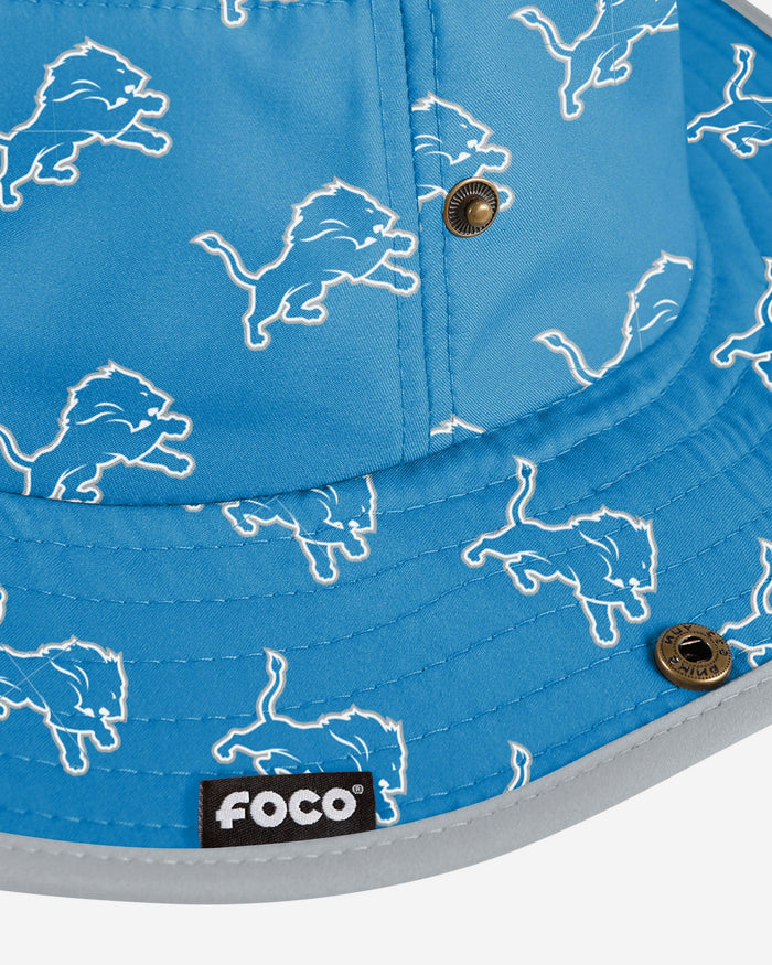 Detroit Lions Womens Mini Print Hybrid Boonie Hat FOCO - FOCO.com