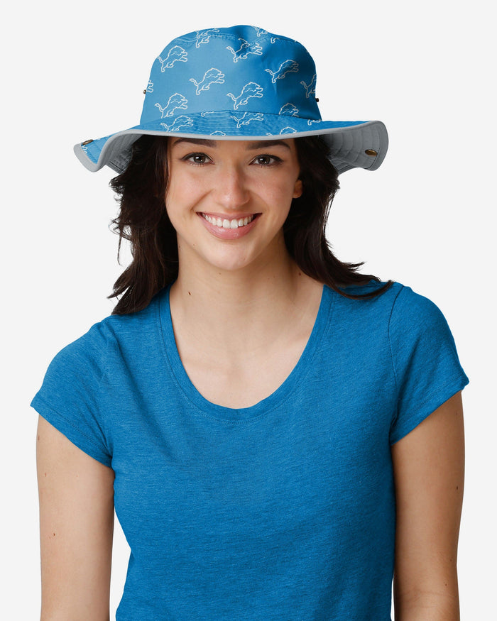 Detroit Lions Womens Mini Print Hybrid Boonie Hat FOCO - FOCO.com