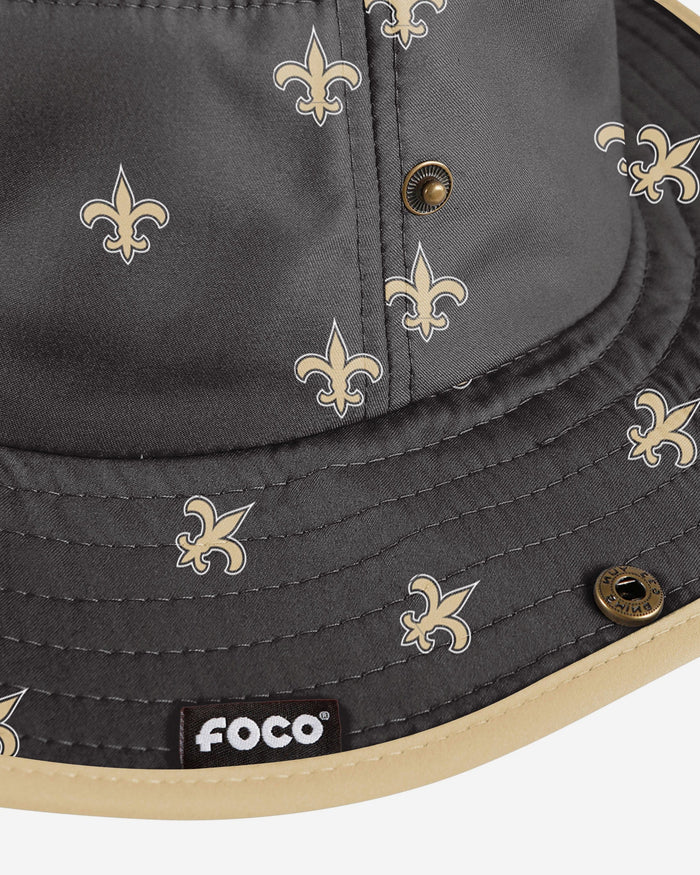 New Orleans Saints Womens Mini Print Hybrid Boonie Hat FOCO - FOCO.com