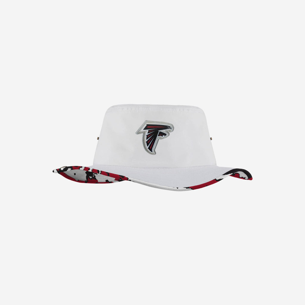 Atlanta Falcons Womens White Hybrid Boonie Hat FOCO - FOCO.com