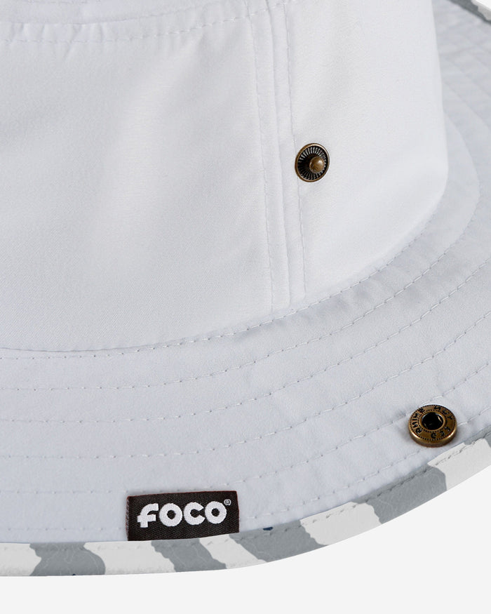 Dallas Cowboys Womens White Hybrid Boonie Hat FOCO - FOCO.com