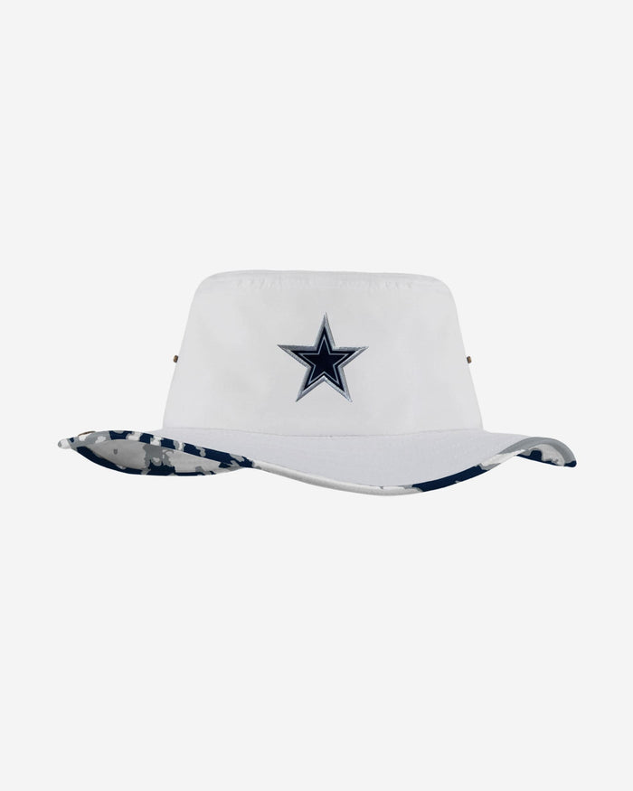 Dallas Cowboys Womens White Hybrid Boonie Hat FOCO - Main Image