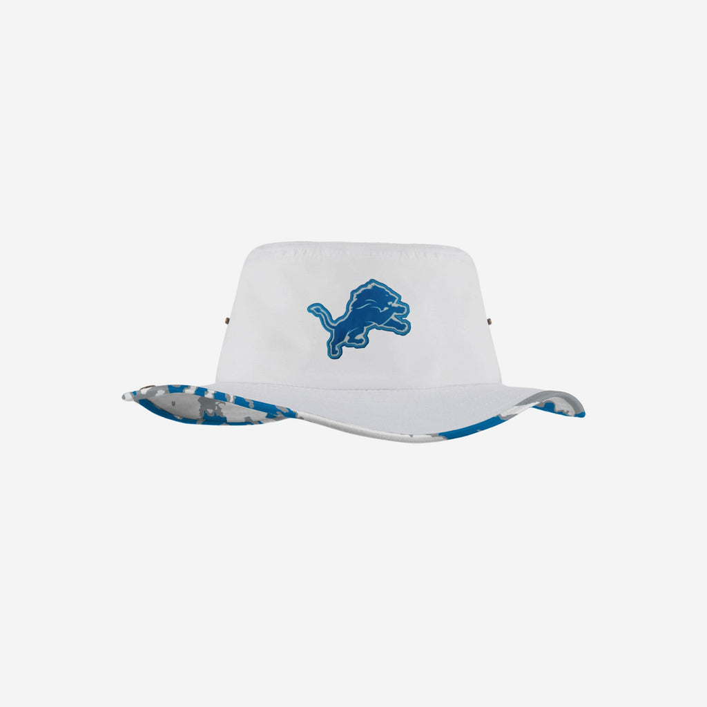 Detroit Lions Womens White Hybrid Boonie Hat FOCO - FOCO.com