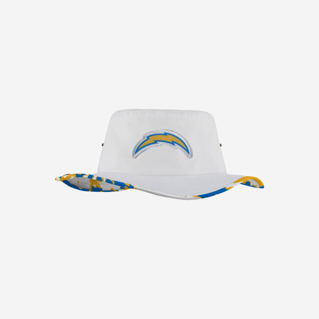 Los Angeles Chargers Womens White Hybrid Boonie Hat FOCO - FOCO.com