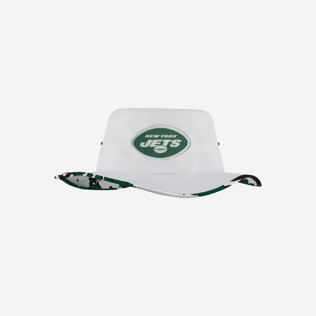 New York Jets Womens White Hybrid Boonie Hat FOCO - FOCO.com