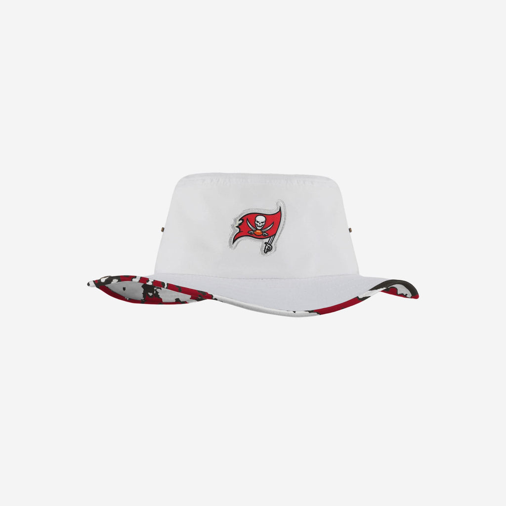 Tampa Bay Buccaneers Womens White Hybrid Boonie Hat FOCO - FOCO.com