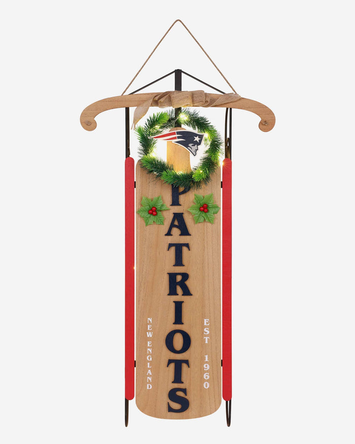 New England Patriots Light Up Sled FOCO - FOCO.com