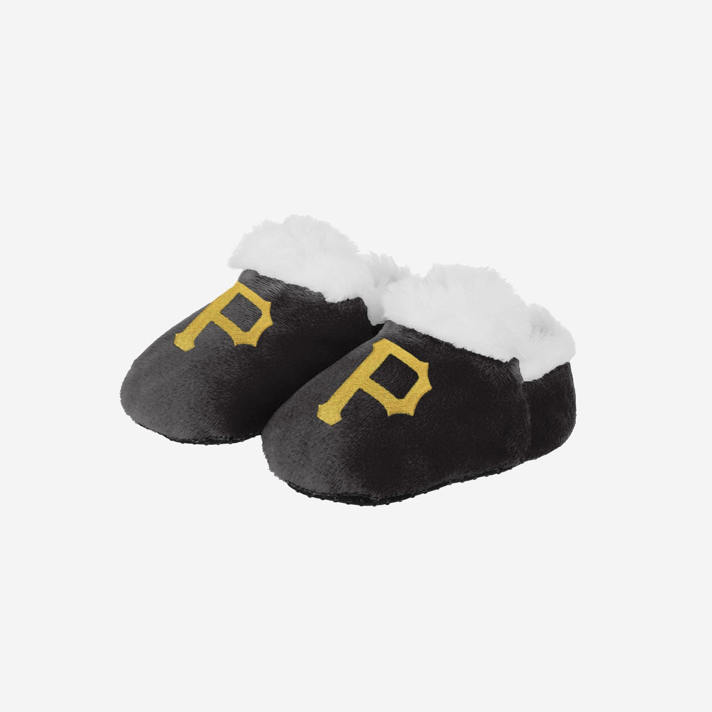 Pittsburgh Pirates Logo Baby Bootie Slipper FOCO 0-3 mo - FOCO.com