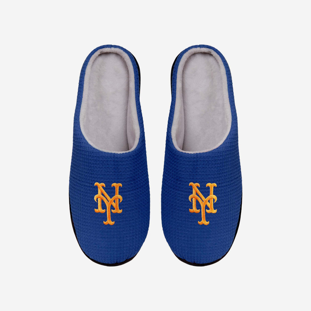 New York Mets Memory Foam Slide Slipper FOCO S - FOCO.com