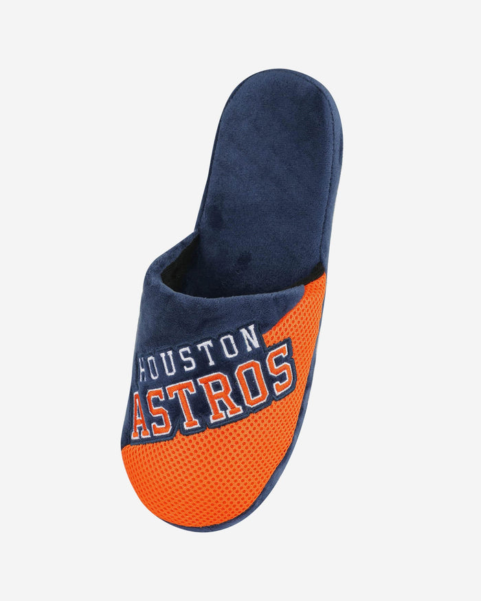 Houston Astros Team Logo Staycation Slipper FOCO - FOCO.com
