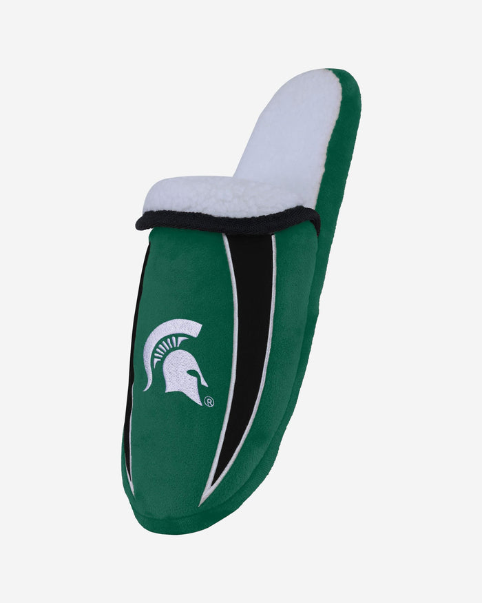 Michigan State Spartans Sherpa Slide Slipper FOCO - FOCO.com