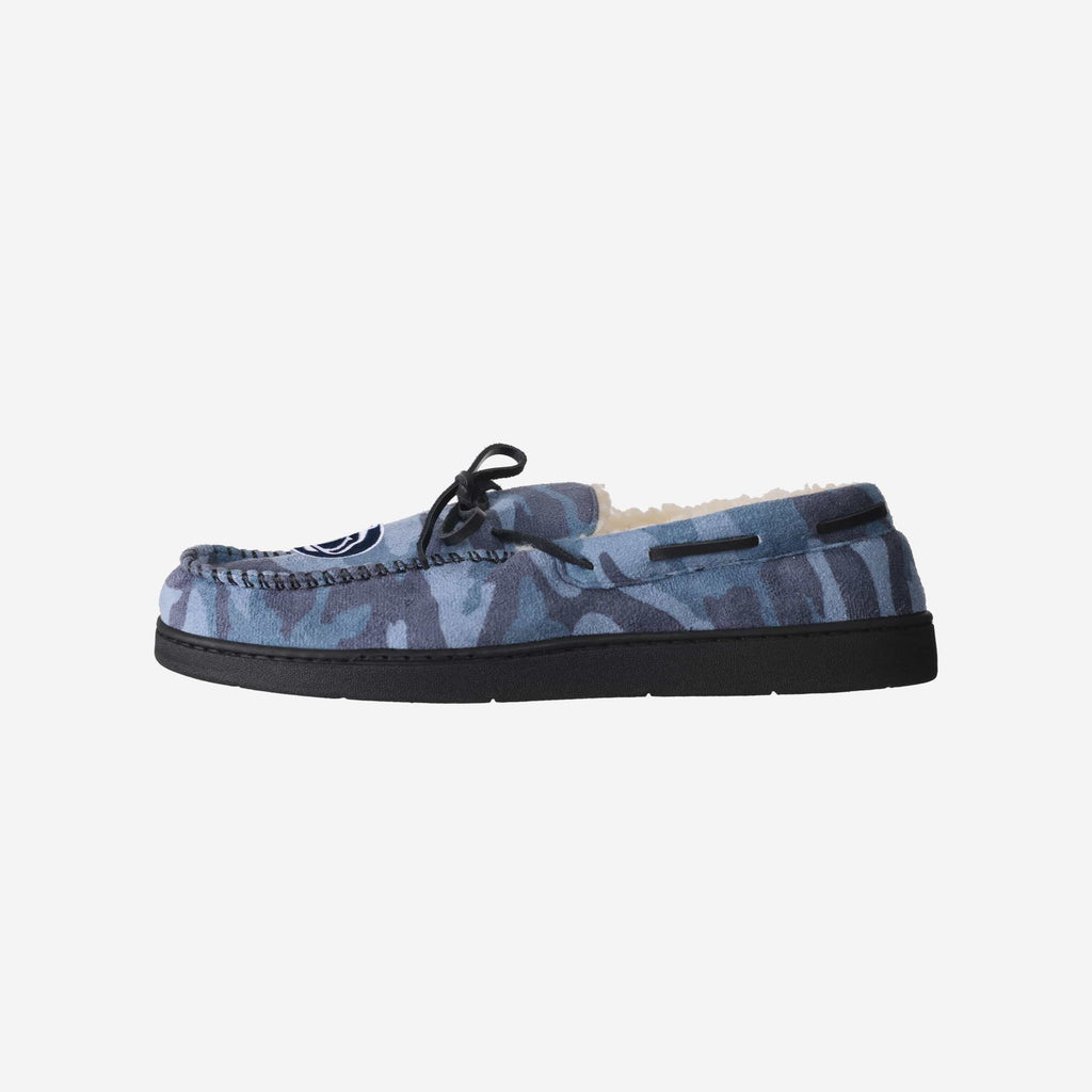 Penn State Nittany Lions Printed Camo Moccasin Slipper FOCO S - FOCO.com