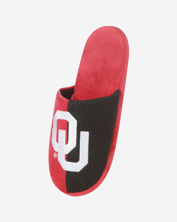 Oklahoma Sooners Team Logo Staycation Slipper FOCO - FOCO.com