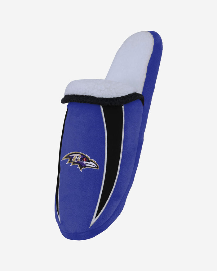 Baltimore Ravens Sherpa Slide Slipper FOCO - FOCO.com