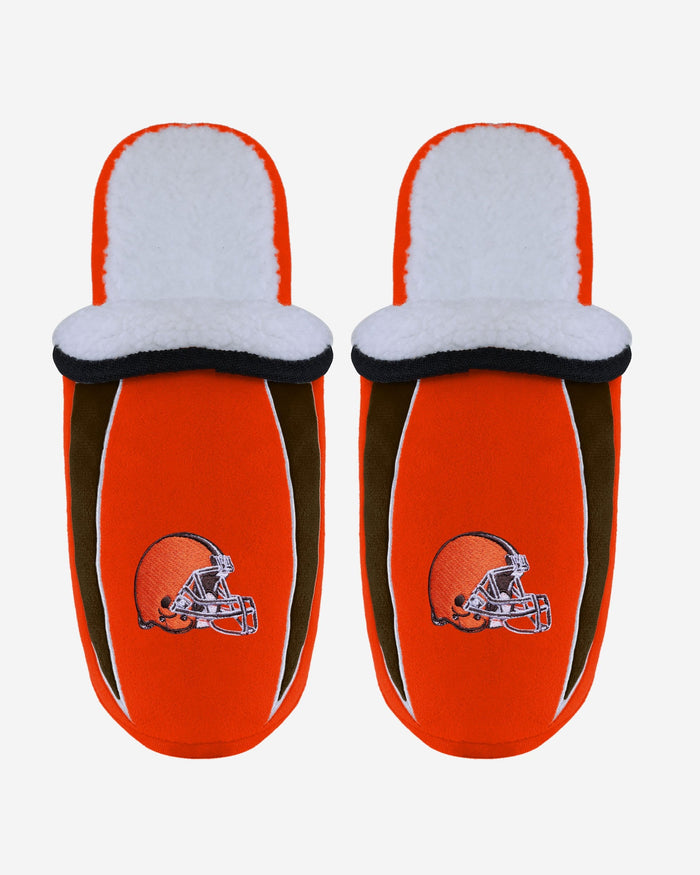 Cleveland Browns Sherpa Slide Slipper FOCO S - FOCO.com