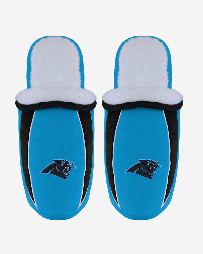 Carolina Panthers Sherpa Slide Slipper FOCO S - FOCO.com