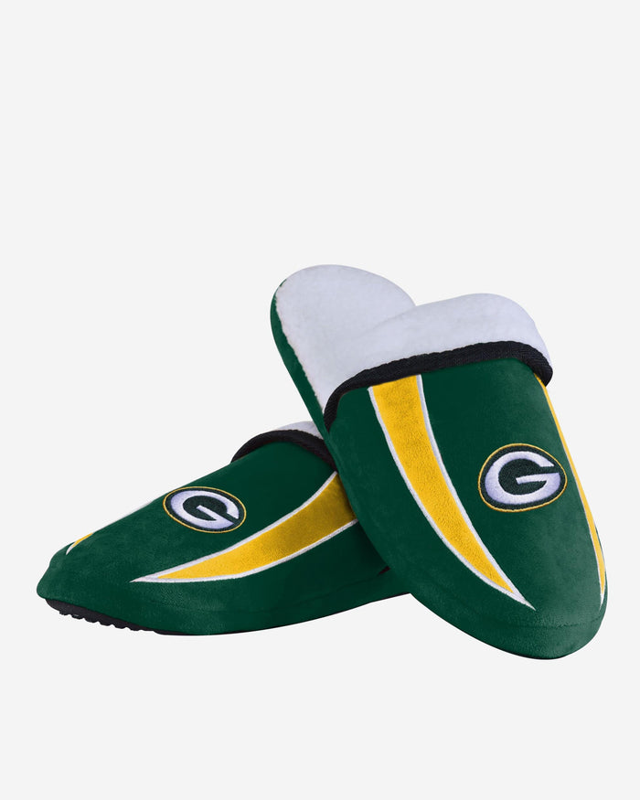 Green Bay Packers Sherpa Slide Slipper FOCO - FOCO.com