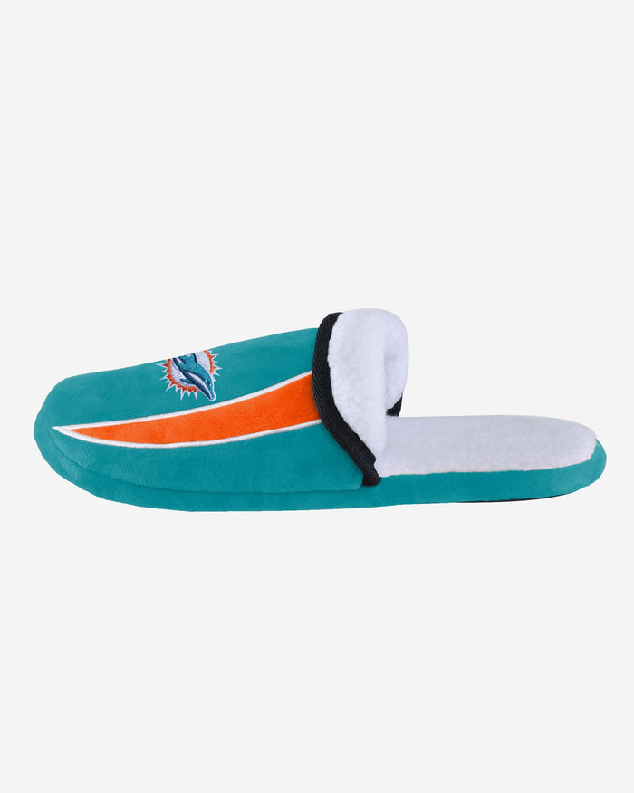 Miami Dolphins Sherpa Slide Slipper FOCO - FOCO.com