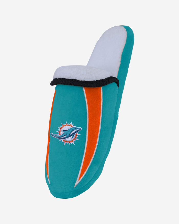 Miami Dolphins Sherpa Slide Slipper FOCO - FOCO.com