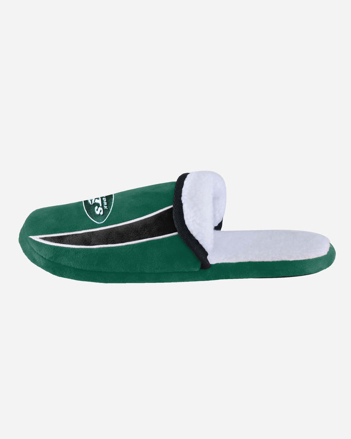 New York Jets 1998-2018 Sherpa Slide Slipper FOCO - FOCO.com