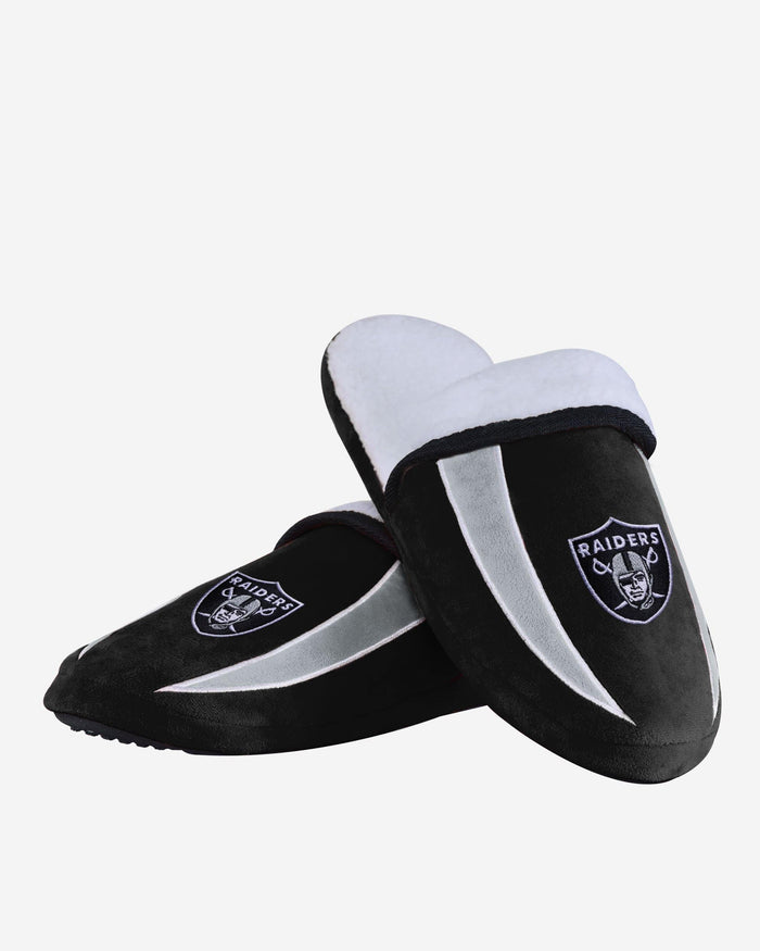 Las Vegas Raiders Sherpa Slide Slipper FOCO - FOCO.com