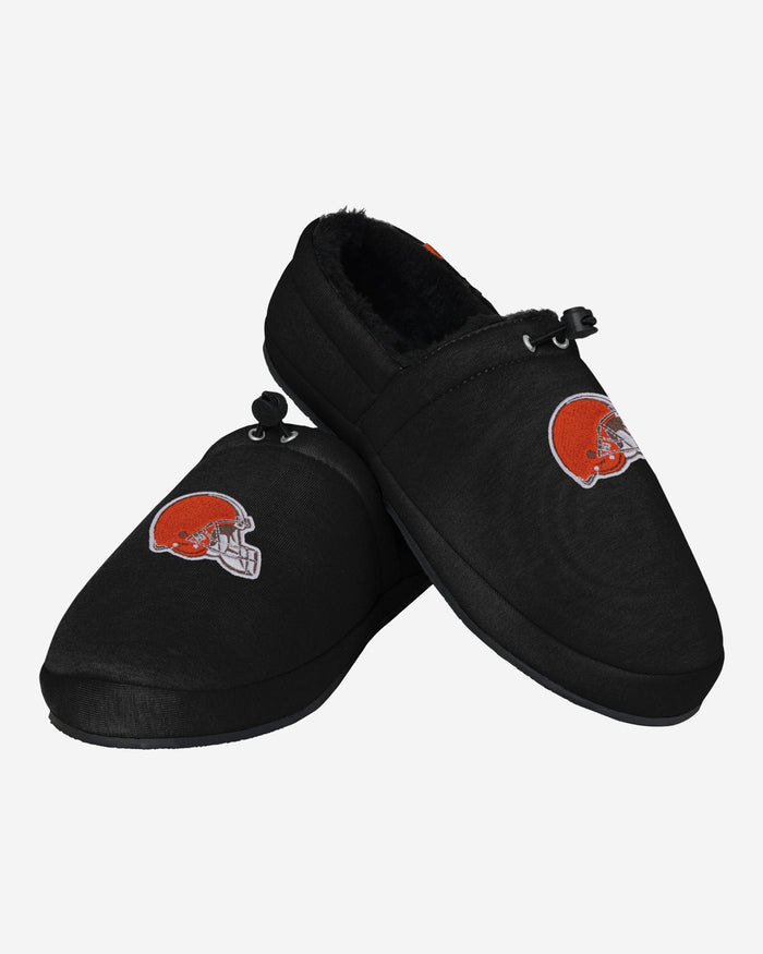 Cleveland Browns Big Logo Athletic Moccasin Slipper FOCO - FOCO.com