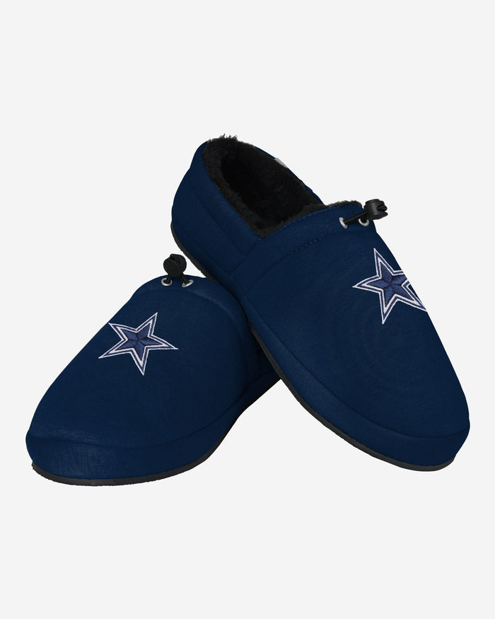 Dallas Cowboys Big Logo Athletic Moccasin Slipper FOCO - FOCO.com