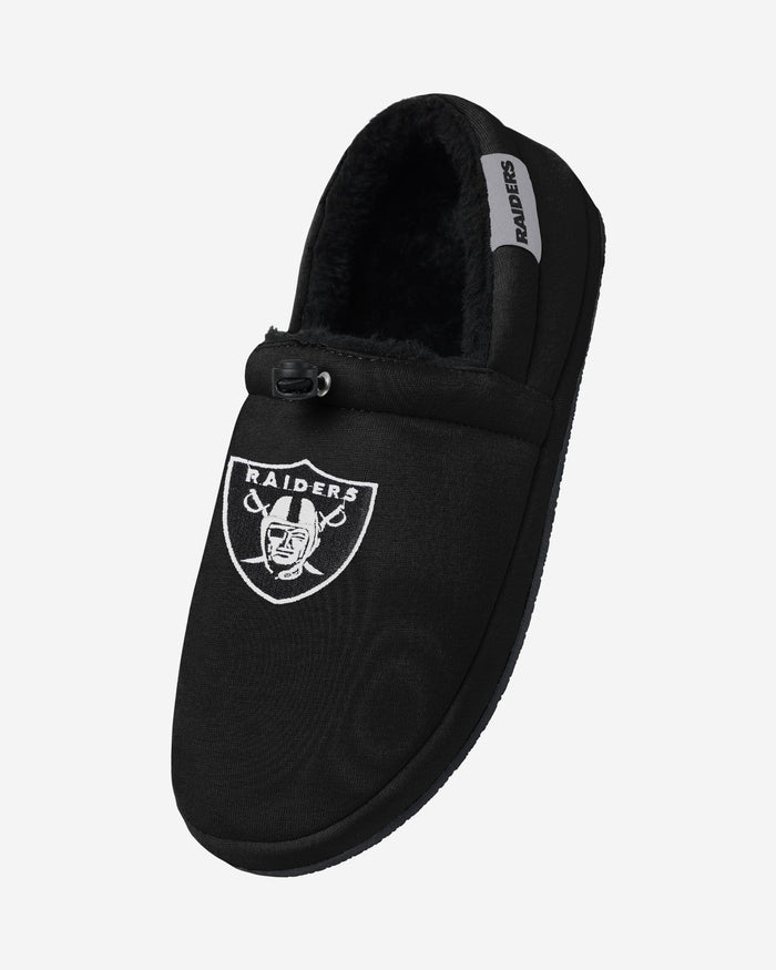 Las Vegas Raiders Big Logo Athletic Moccasin Slipper FOCO - FOCO.com