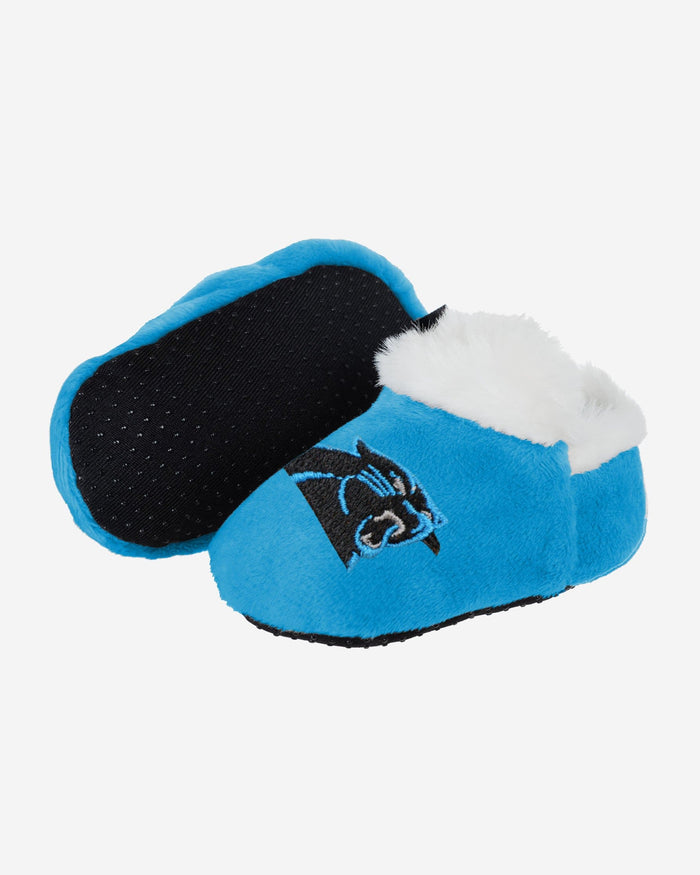 Carolina Panthers Logo Baby Bootie Slipper FOCO - FOCO.com