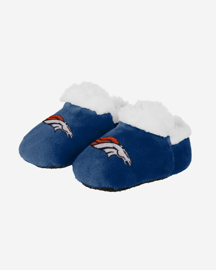 Denver Broncos Logo Baby Bootie Slipper FOCO 0-3 mo - FOCO.com